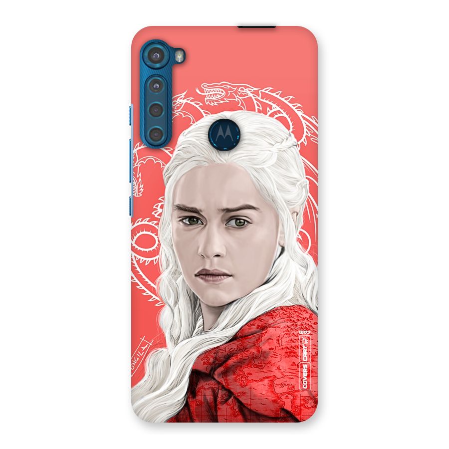 Khaleesi The Living Dragon Back Case for Motorola One Fusion Plus