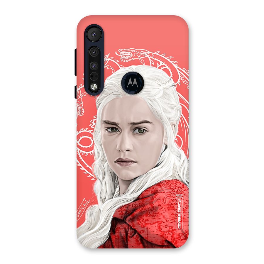 Khaleesi The Living Dragon Back Case for Motorola One Macro