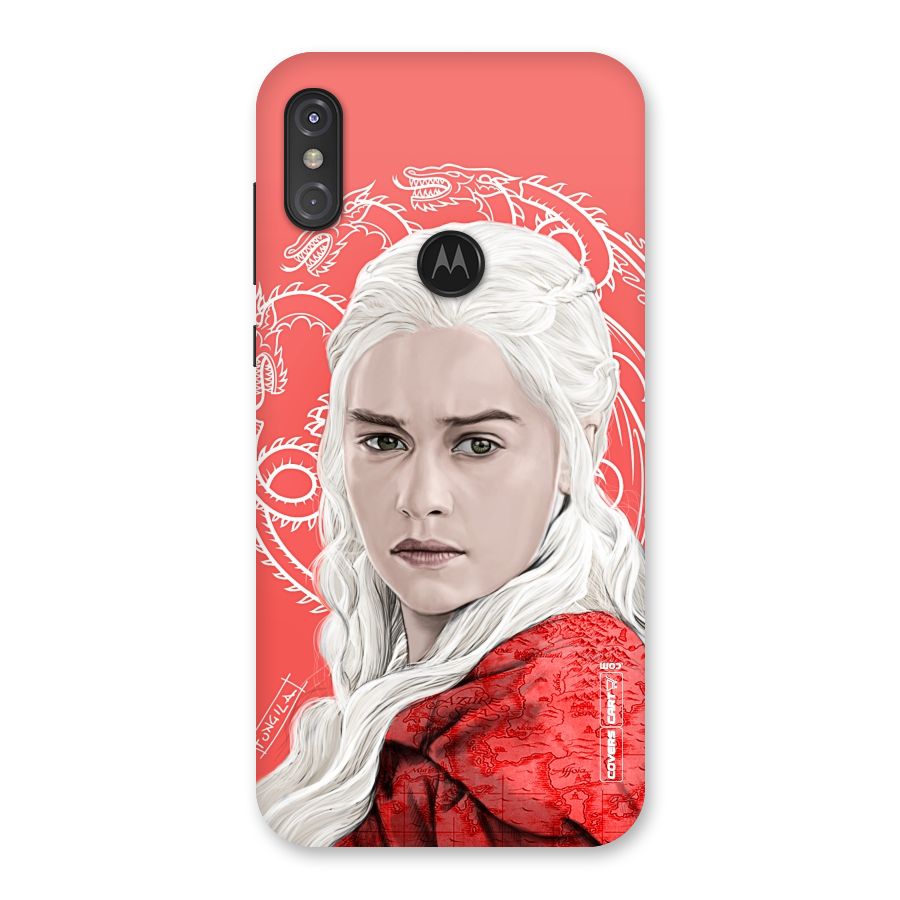 Khaleesi The Living Dragon Back Case for Motorola One Power