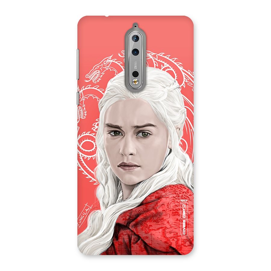 Khaleesi The Living Dragon Back Case for Nokia 8