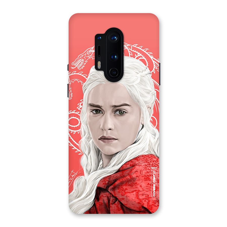 Khaleesi The Living Dragon Back Case for OnePlus 8 Pro