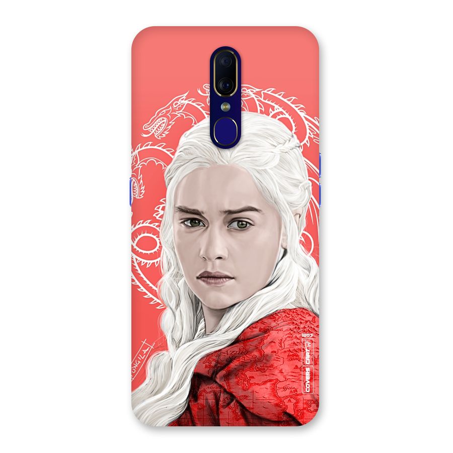 Khaleesi The Living Dragon Back Case for Oppo A9