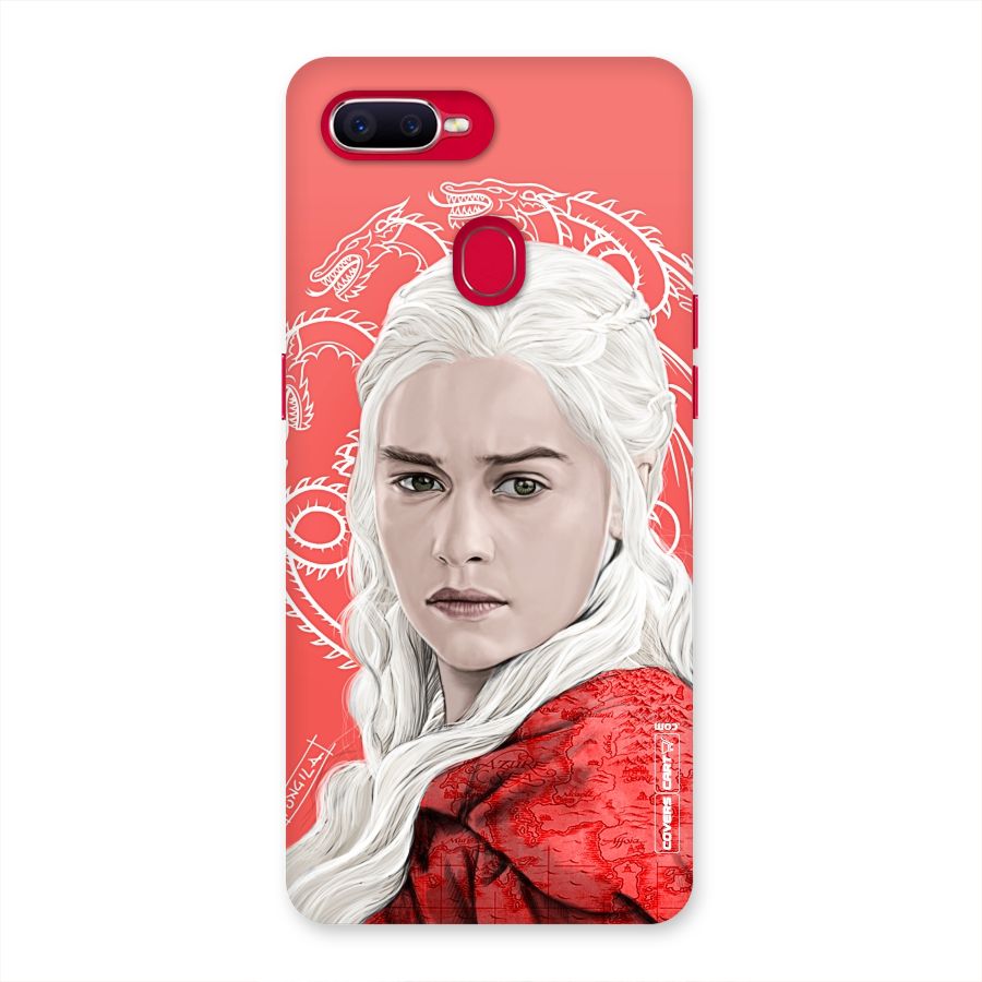 Khaleesi The Living Dragon Back Case for Oppo F9 Pro