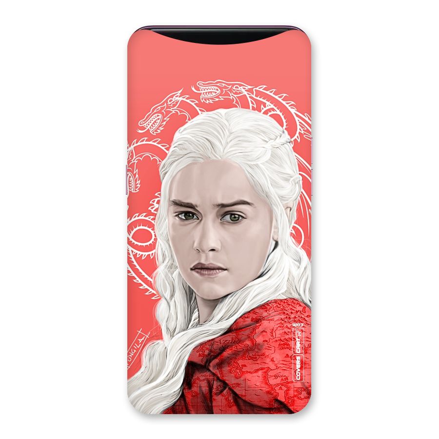 Khaleesi The Living Dragon Back Case for Oppo Find X