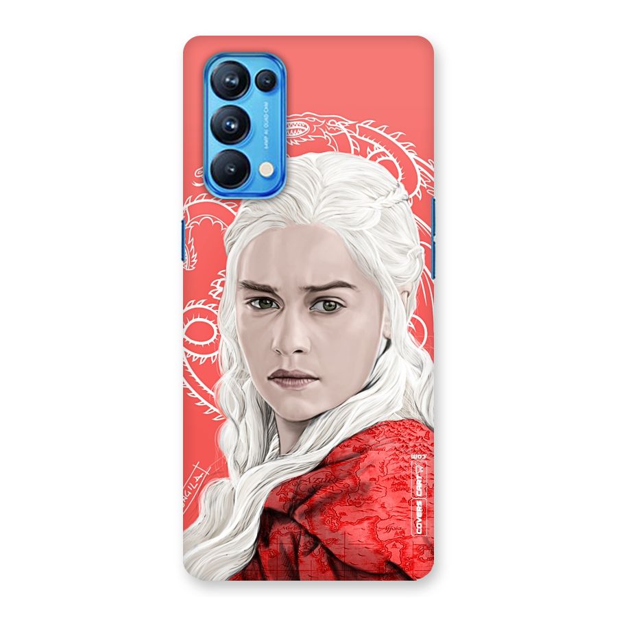 Khaleesi The Living Dragon Back Case for Oppo Reno5 Pro 5G