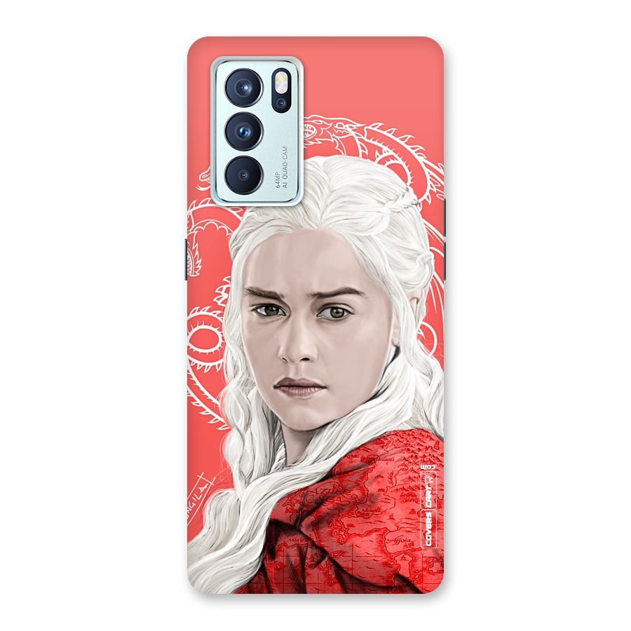 Khaleesi The Living Dragon Back Case for Oppo Reno6 Pro 5G