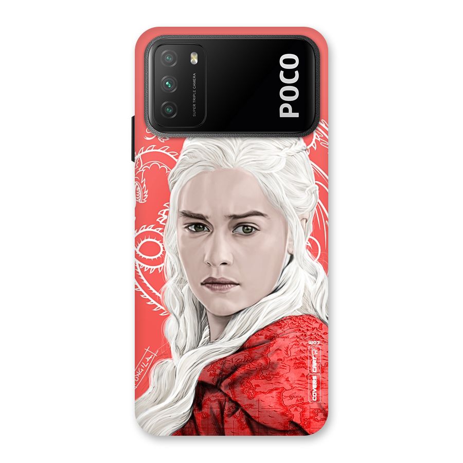 Khaleesi The Living Dragon Back Case for Poco M3