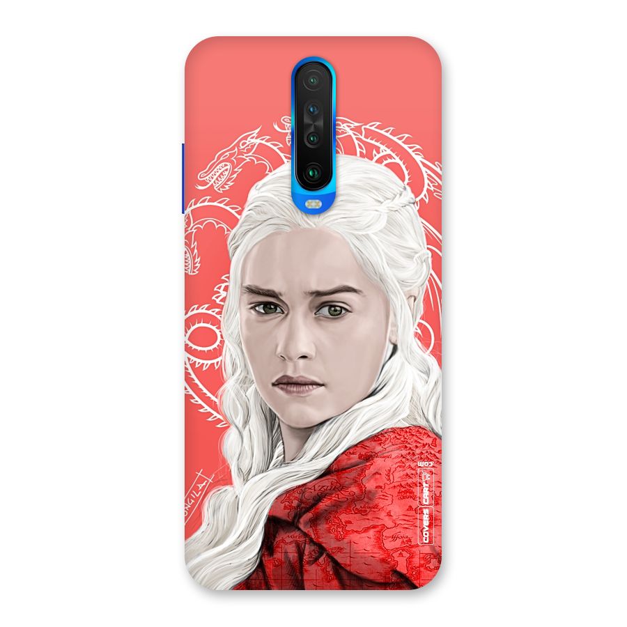 Khaleesi The Living Dragon Back Case for Poco X2