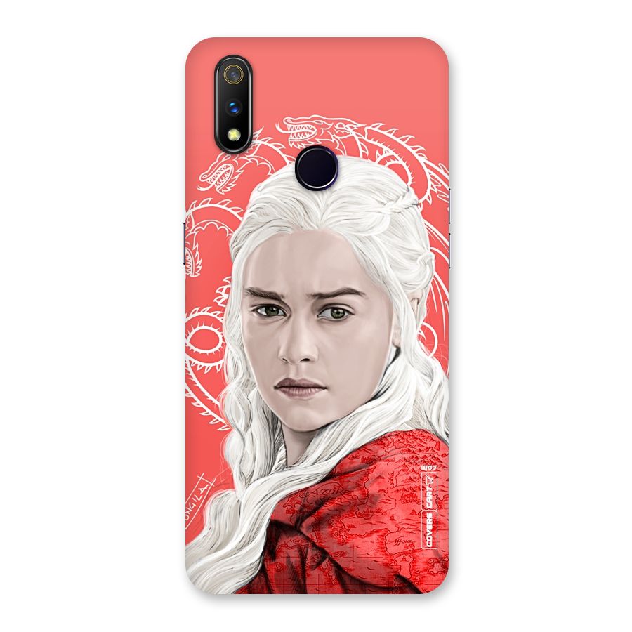 Khaleesi The Living Dragon Back Case for Realme 3 Pro