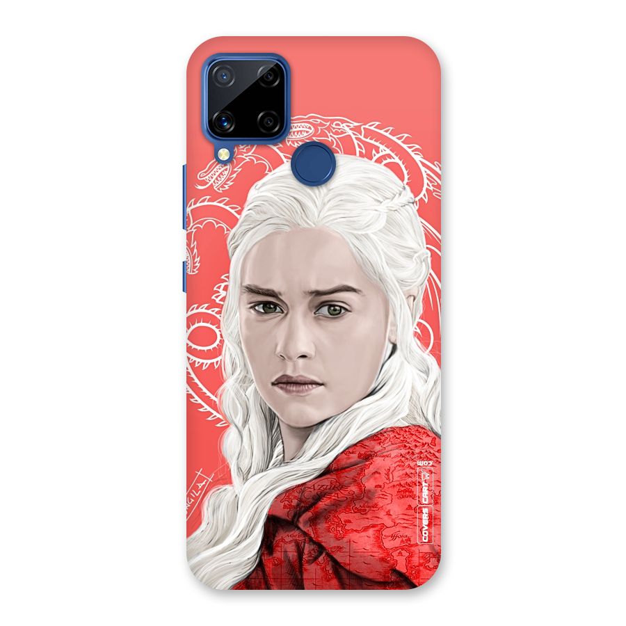 Khaleesi The Living Dragon Back Case for Realme Narzo 30A