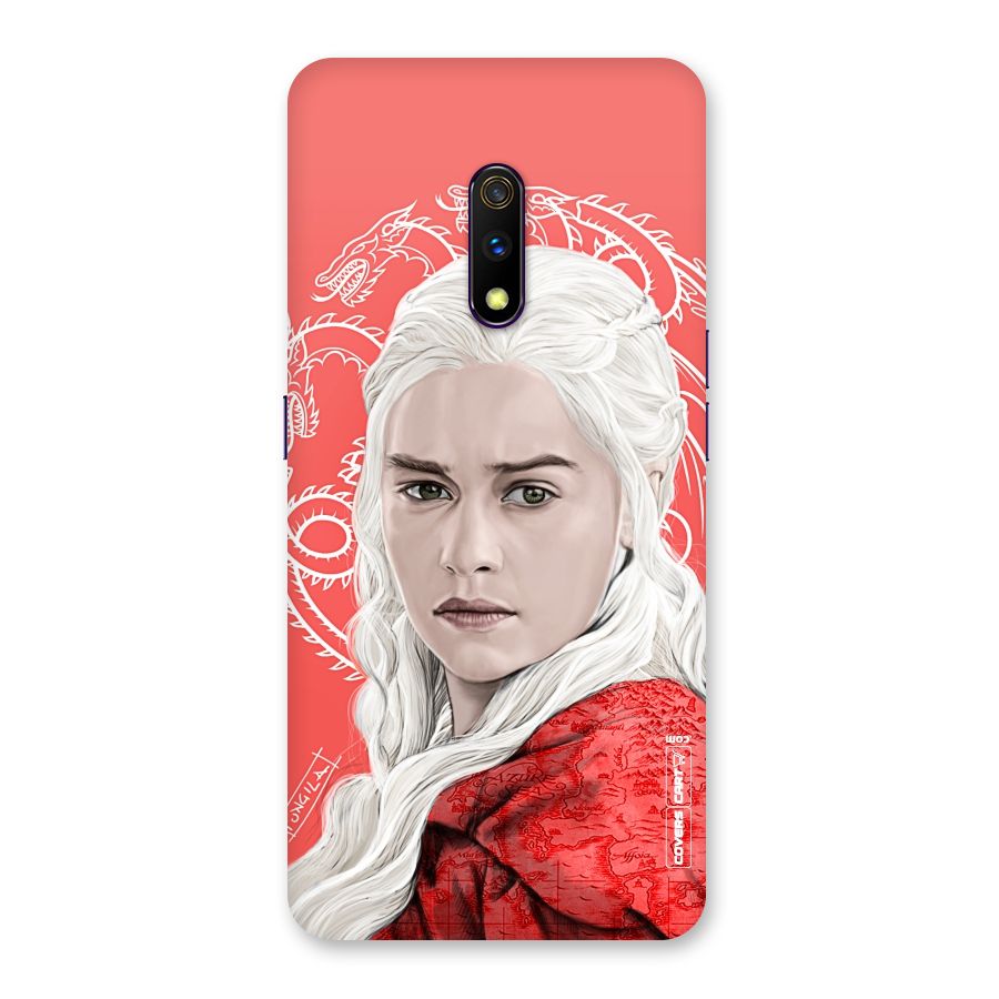 Khaleesi The Living Dragon Back Case for Realme X