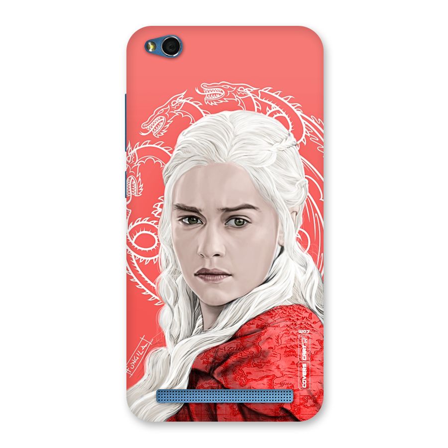 Khaleesi The Living Dragon Back Case for Redmi 5A