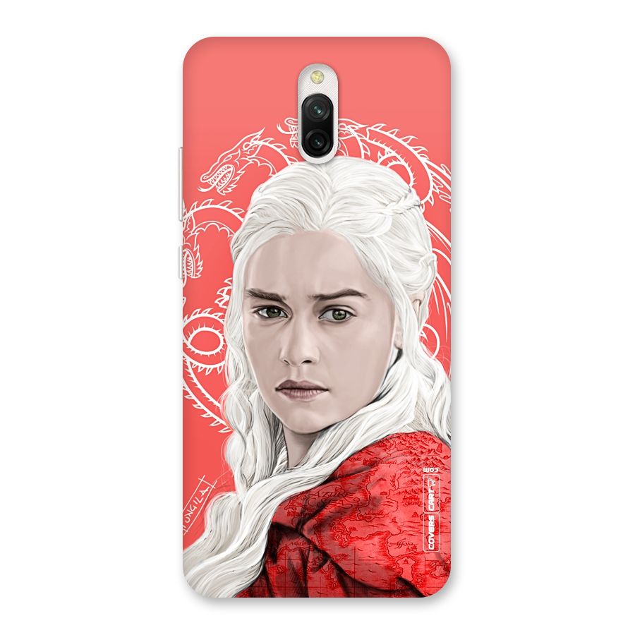 Khaleesi The Living Dragon Back Case for Redmi 8A Dual