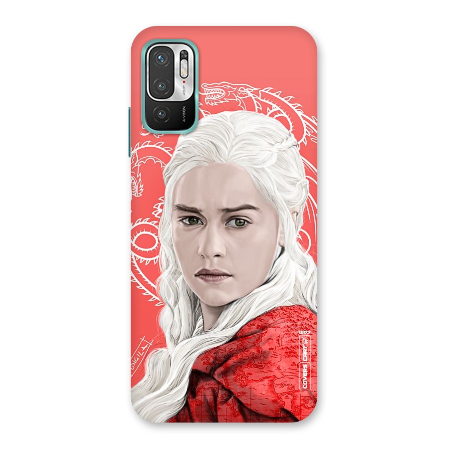 Khaleesi The Living Dragon Back Case for Redmi Note 10T 5G