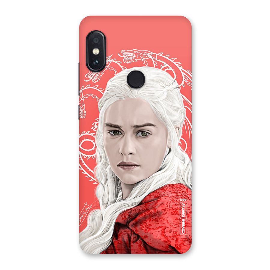 Khaleesi The Living Dragon Back Case for Redmi Note 5 Pro