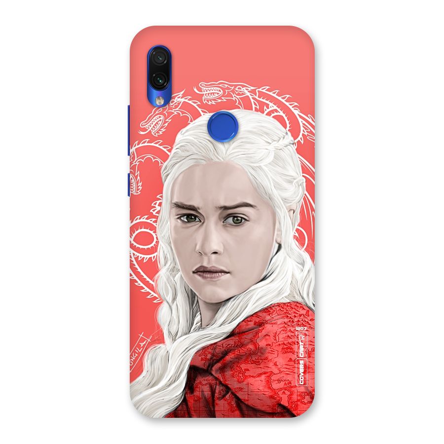 Khaleesi The Living Dragon Back Case for Redmi Note 7S