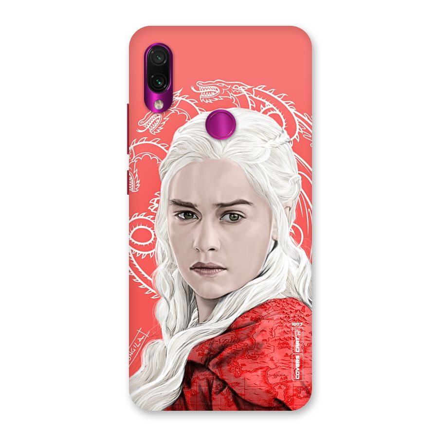 Khaleesi The Living Dragon Back Case for Redmi Note 7 Pro