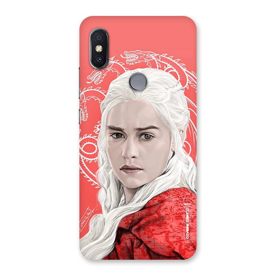 Khaleesi The Living Dragon Back Case for Redmi Y2