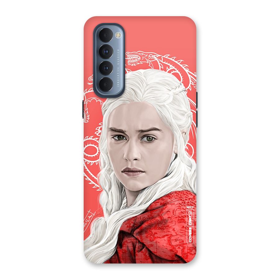 Khaleesi The Living Dragon Back Case for Reno4 Pro
