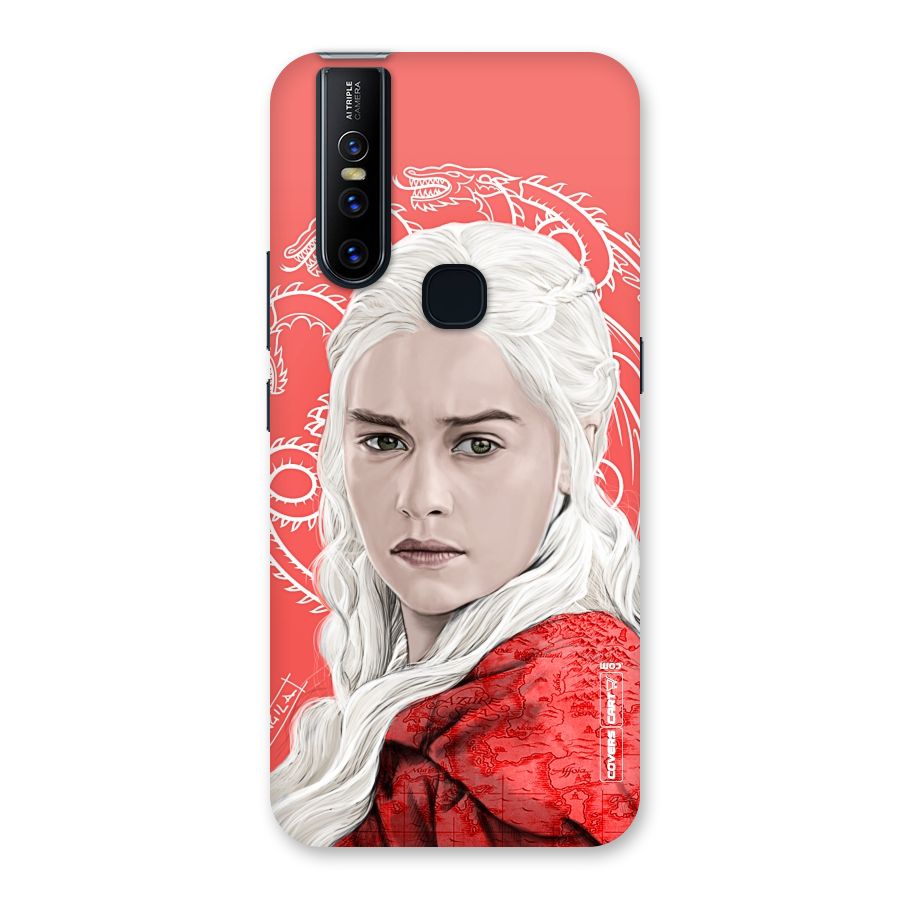 Khaleesi The Living Dragon Back Case for Vivo V15