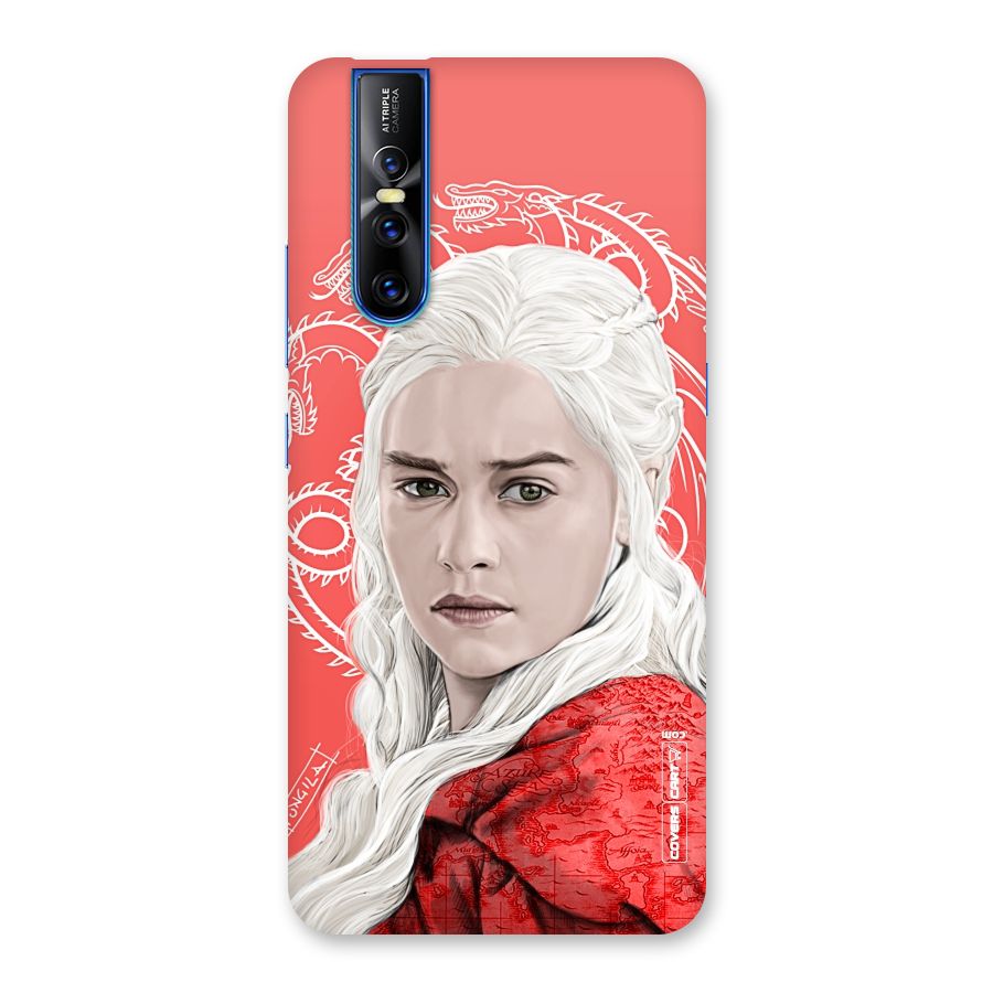 Khaleesi The Living Dragon Back Case for Vivo V15 Pro