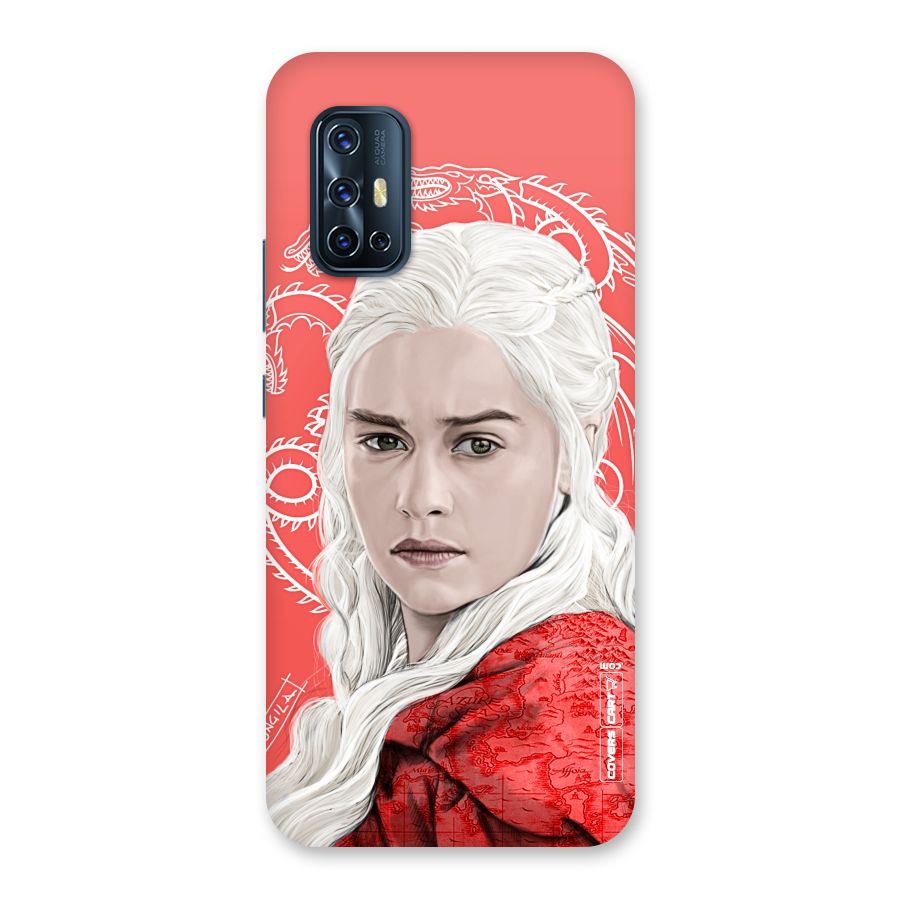 Khaleesi The Living Dragon Back Case for Vivo V17
