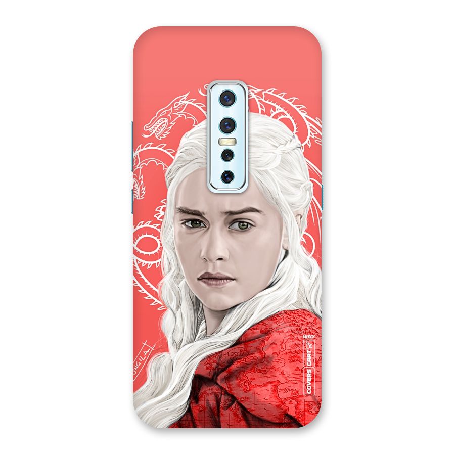Khaleesi The Living Dragon Back Case for Vivo V17 Pro