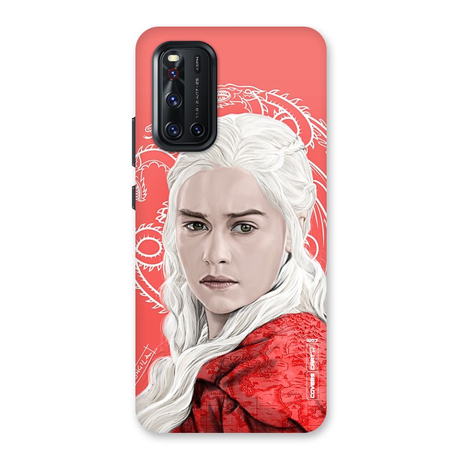 Khaleesi The Living Dragon Back Case for Vivo V19