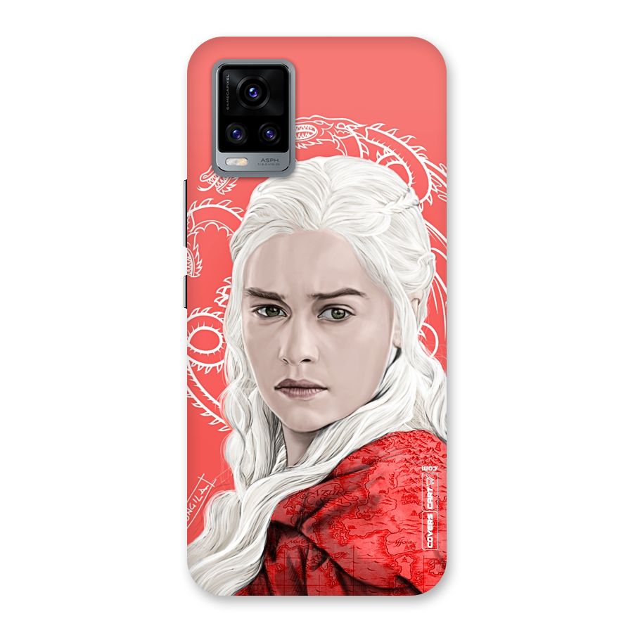 Khaleesi The Living Dragon Back Case for Vivo V20