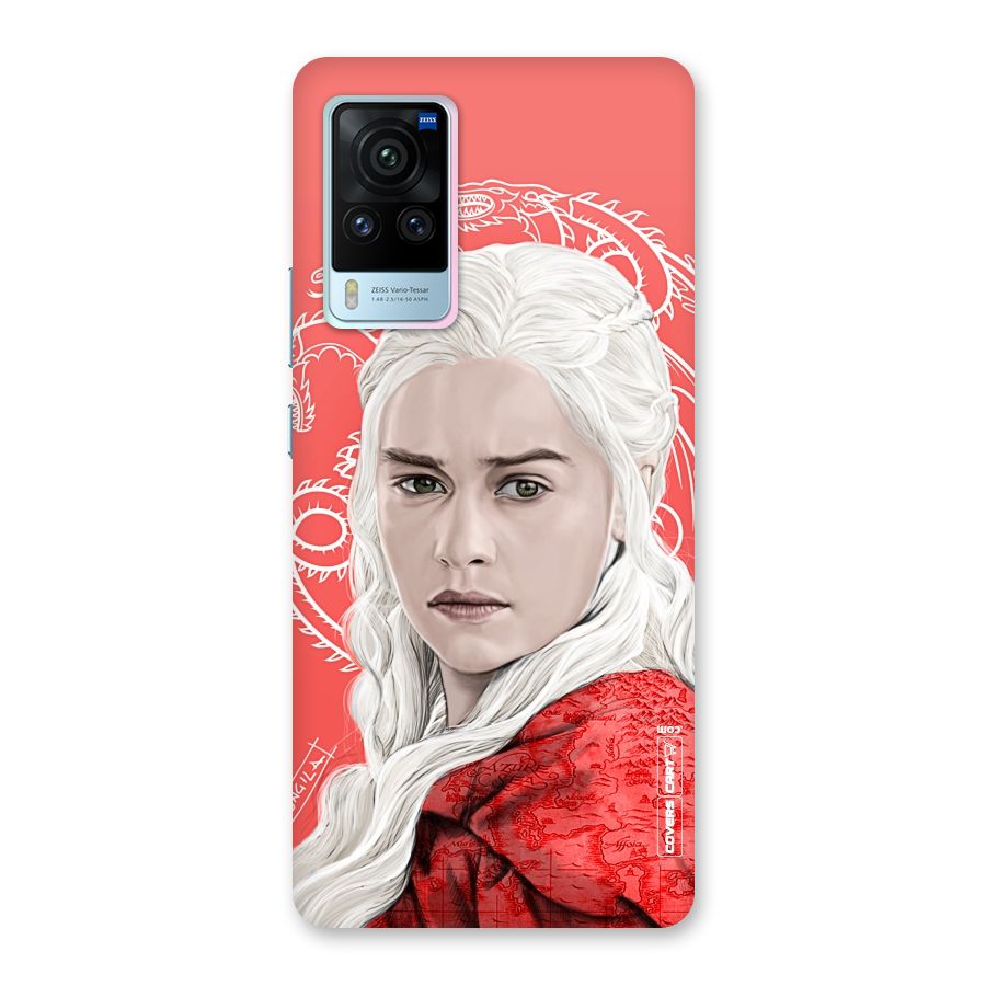 Khaleesi The Living Dragon Back Case for Vivo X60 Pro