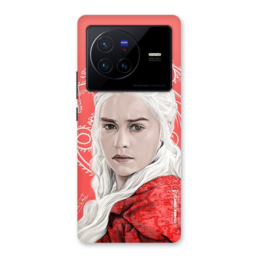 Khaleesi The Living Dragon Back Case for Vivo X80