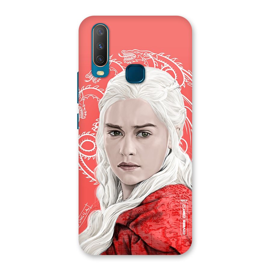 Khaleesi The Living Dragon Back Case for Vivo Y17