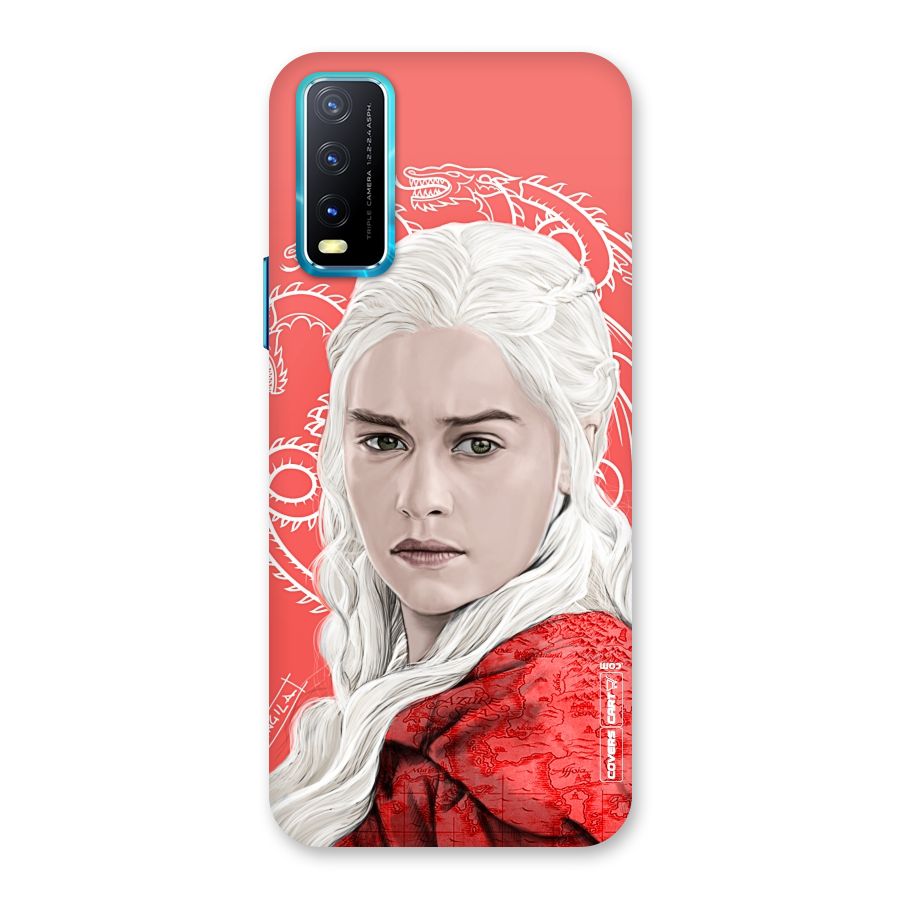 Khaleesi The Living Dragon Back Case for Vivo Y20A