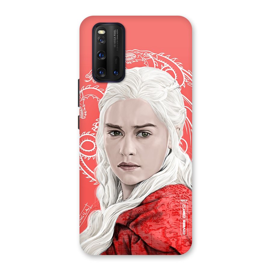 Khaleesi The Living Dragon Back Case for Vivo iQOO 3