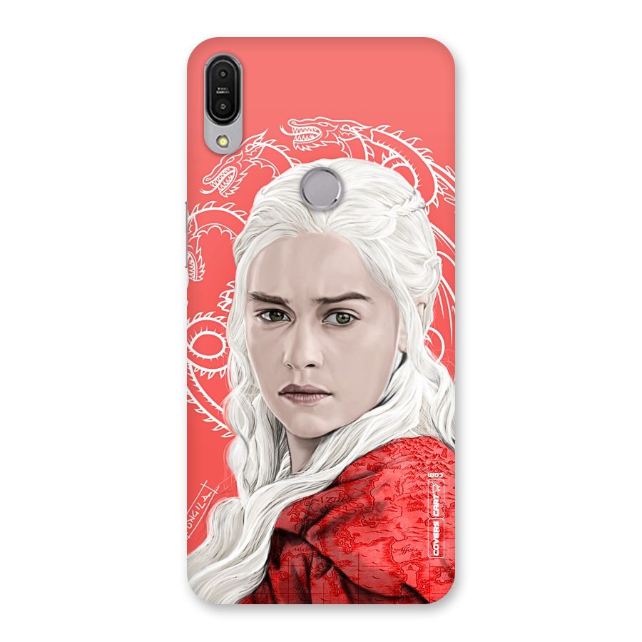 Khaleesi The Living Dragon Back Case for Zenfone Max Pro M1