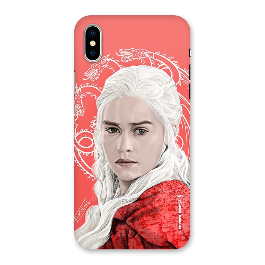 Khaleesi The Living Dragon Back Case for iPhone XS