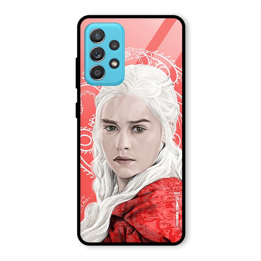 Khaleesi The Living Dragon Glass Back Case for Galaxy A52