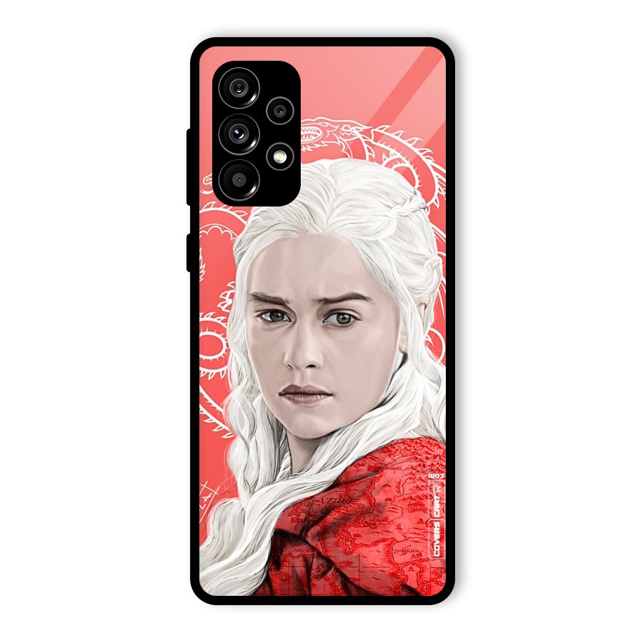 Khaleesi The Living Dragon Glass Back Case for Galaxy A73 5G