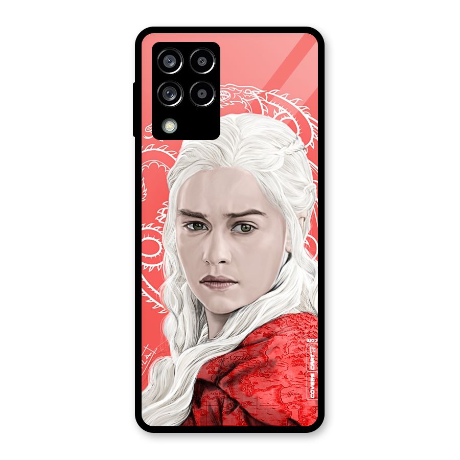 Khaleesi The Living Dragon Glass Back Case for Galaxy M53 5G
