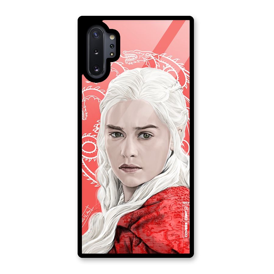 Khaleesi The Living Dragon Glass Back Case for Galaxy Note 10 Plus