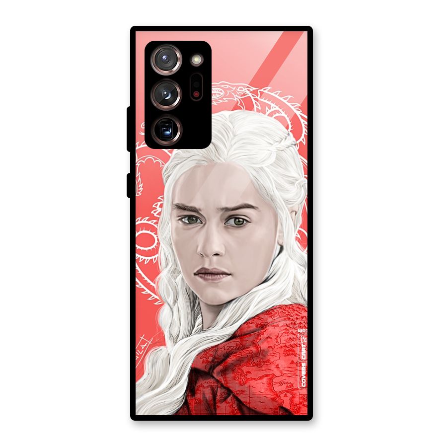Khaleesi The Living Dragon Glass Back Case for Galaxy Note 20 Ultra