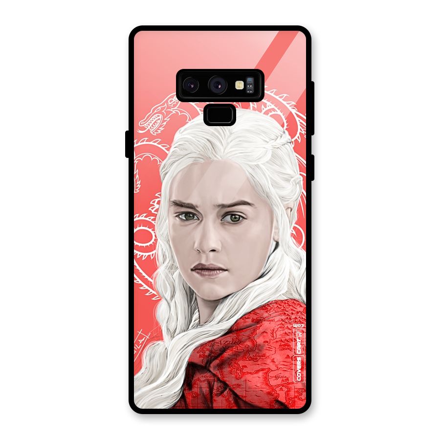 Khaleesi The Living Dragon Glass Back Case for Galaxy Note 9