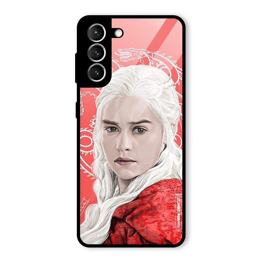 Khaleesi The Living Dragon Glass Back Case for Galaxy S21 5G