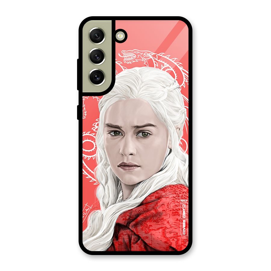 Khaleesi The Living Dragon Glass Back Case for Galaxy S21 FE 5G