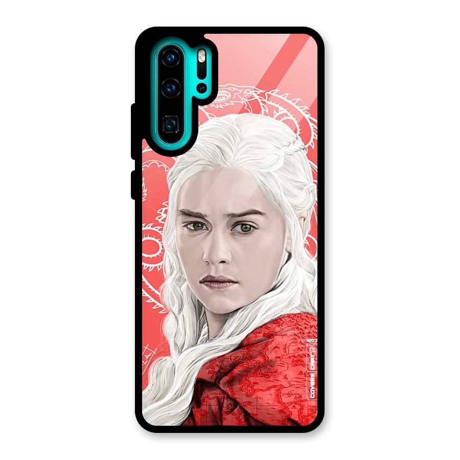 Khaleesi The Living Dragon Glass Back Case for Huawei P30 Pro