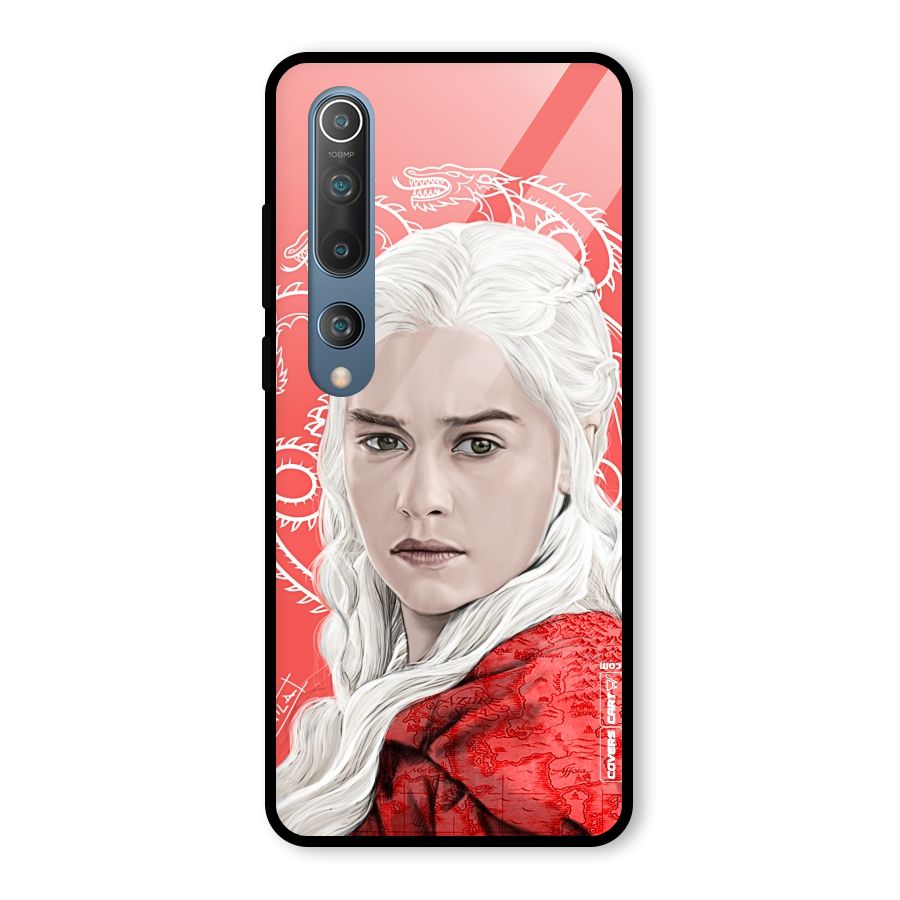 Khaleesi The Living Dragon Glass Back Case for Mi 10