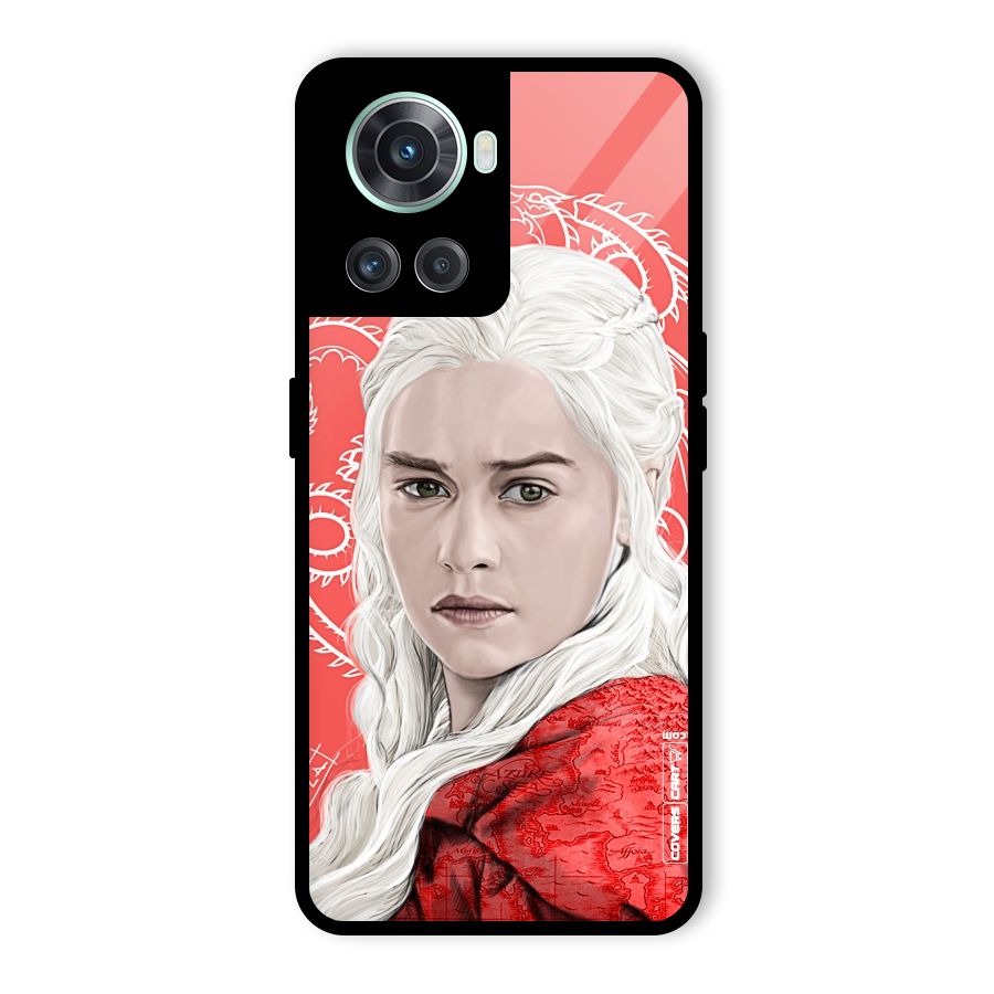 Khaleesi The Living Dragon Glass Back Case for OnePlus 10R