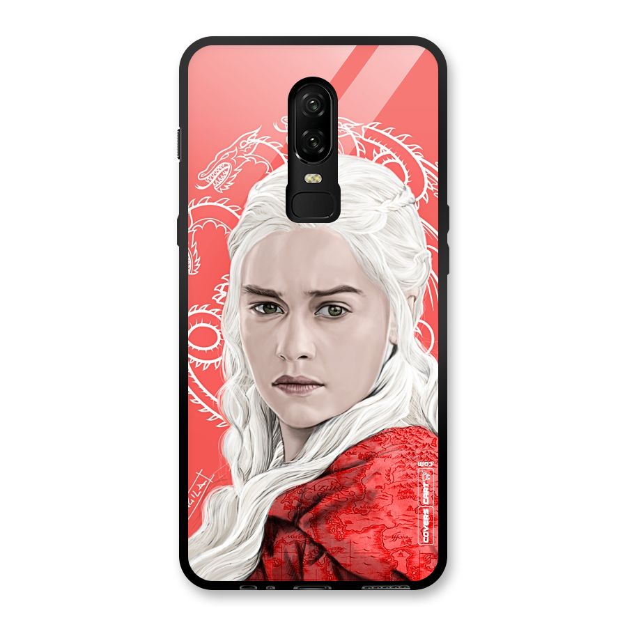 Khaleesi The Living Dragon Glass Back Case for OnePlus 6