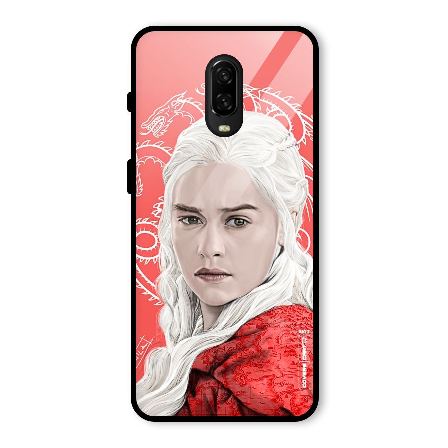 Khaleesi The Living Dragon Glass Back Case for OnePlus 6T