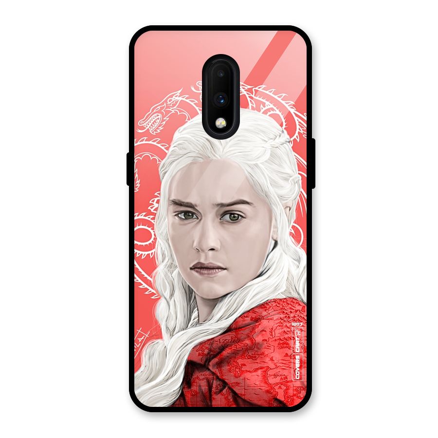 Khaleesi The Living Dragon Glass Back Case for OnePlus 7